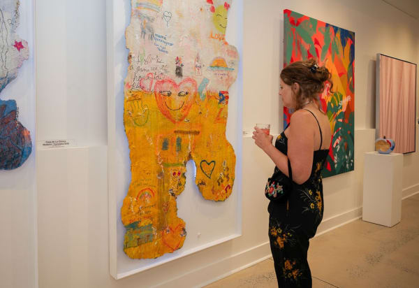 Art Exhibition, "If These Walls Could Talk," hosted by Carousel Fine Art, Atlanta art gallery in collaboration with Orphaned Starfish Foundation and artist Justin Garcia.