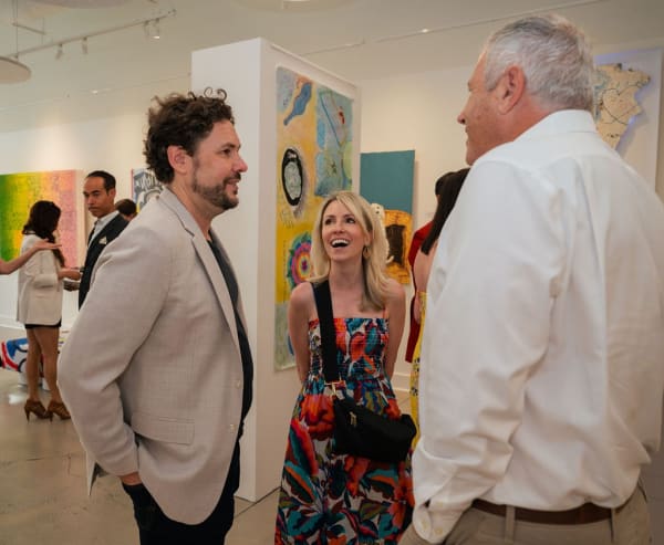 Art Exhibition, "If These Walls Could Talk," hosted by Carousel Fine Art, Atlanta art gallery in collaboration with Orphaned Starfish Foundation and artist Justin Garcia.