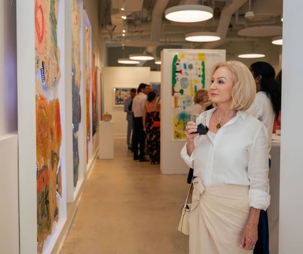 Art Exhibition, "If These Walls Could Talk," hosted by Carousel Fine Art, Atlanta art gallery in collaboration with Orphaned Starfish Foundation and artist Justin Garcia.