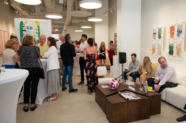 Art Exhibition, "If These Walls Could Talk," hosted by Carousel Fine Art, art gallery in Atlanta in collaboration with Orphaned Starfish Foundation and artist Justin Garcia.
