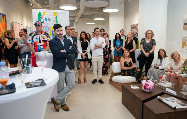 Art Exhibition, "If These Walls Could Talk," hosted by Carousel Fine Art, art gallery in Atlanta in collaboration with Orphaned Starfish Foundation and artist Justin Garcia.