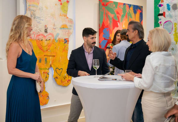 Art Exhibition, "If These Walls Could Talk," hosted by Carousel Fine Art, art gallery in Atlanta in collaboration with Orphaned Starfish Foundation and artist Justin Garcia.