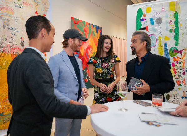 Art Exhibition, "If These Walls Could Talk," hosted by Carousel Fine Art, art gallery in Atlanta in collaboration with Orphaned Starfish Foundation and artist Justin Garcia.