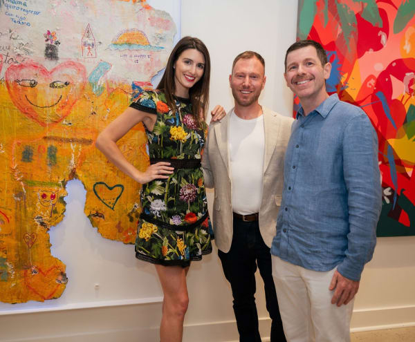 Art Exhibition, "If These Walls Could Talk," hosted by Carousel Fine Art, art gallery in Atlanta in collaboration with Orphaned Starfish Foundation and artist Justin Garcia.