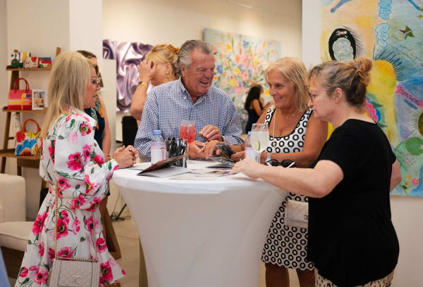 Art Exhibition, "If These Walls Could Talk," hosted by Carousel Fine Art, art gallery in Atlanta in collaboration with Orphaned Starfish Foundation and artist Justin Garcia.