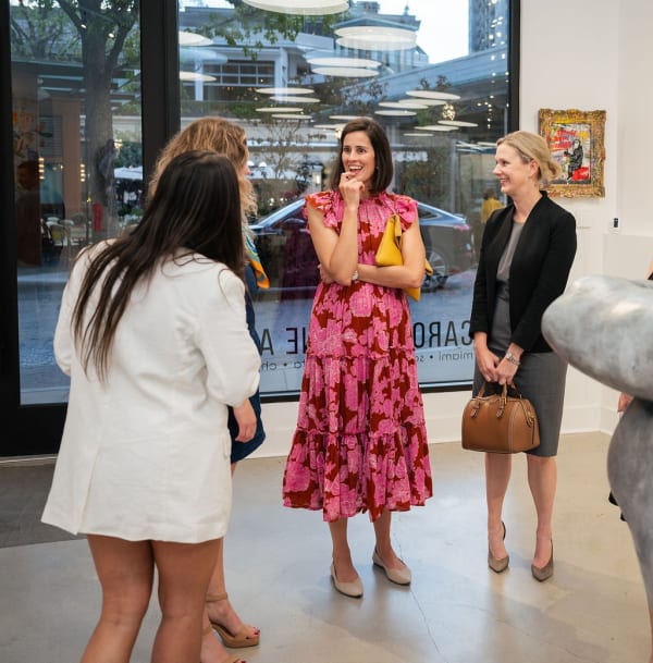 Art Exhibition, "If These Walls Could Talk," hosted by Carousel Fine Art, art gallery in Atlanta in collaboration with Orphaned Starfish Foundation and artist Justin Garcia.