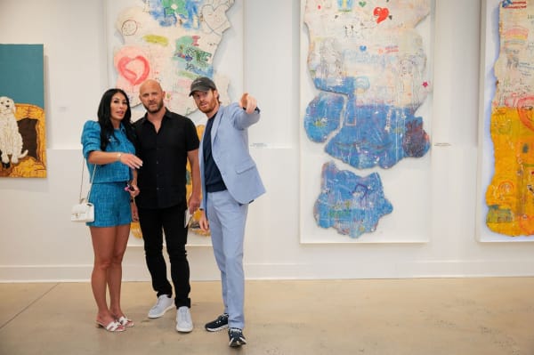 Art Exhibition, "If These Walls Could Talk," hosted by Carousel Fine Art, art gallery in Atlanta in collaboration with Orphaned Starfish Foundation and artist Justin Garcia.