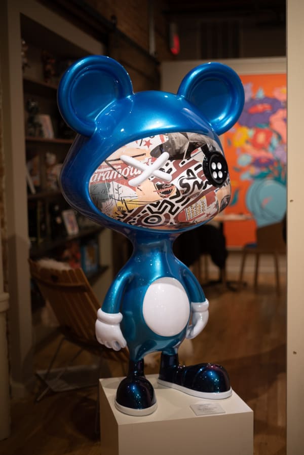 Sculpture displayed in Carousel Fine Art's Chicago location during the Chicago Grand Opening.