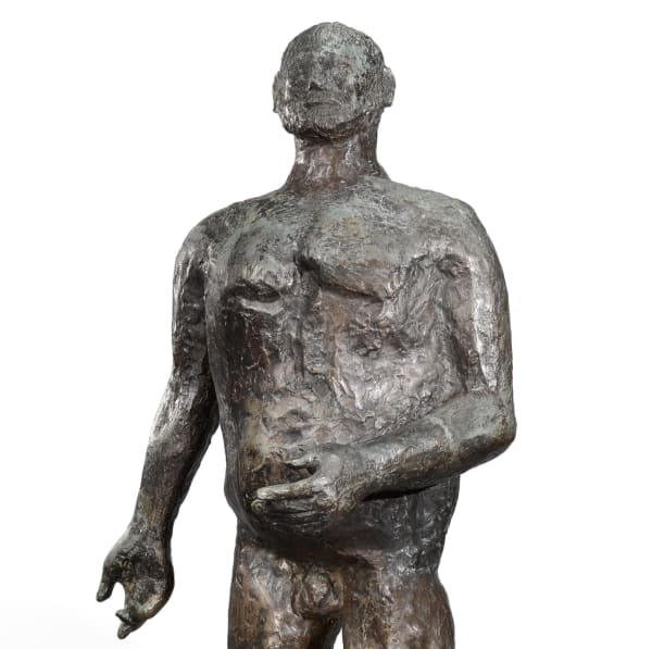 Leonard Baskin - Second Post-stroke Self Portrait, 1991