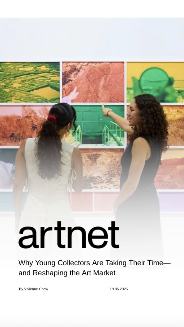 Why Young Collectors Are Taking Their Time—and Reshaping the Art Market