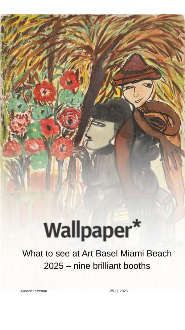 What to see at Art Basel Miami Beach 2025 – nine brilliant booths