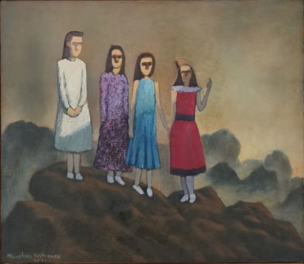 Yoshimura Munehiro, Four Ladies on the Cliffs, 2021