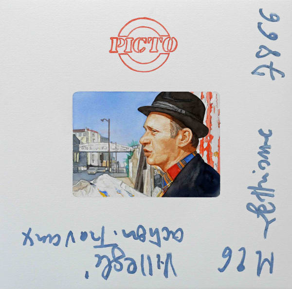 Stéphane Belzère, Diaquarelle n°132, 2023