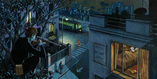 Sergio Ceccotti, Notturno inquieto, 2017