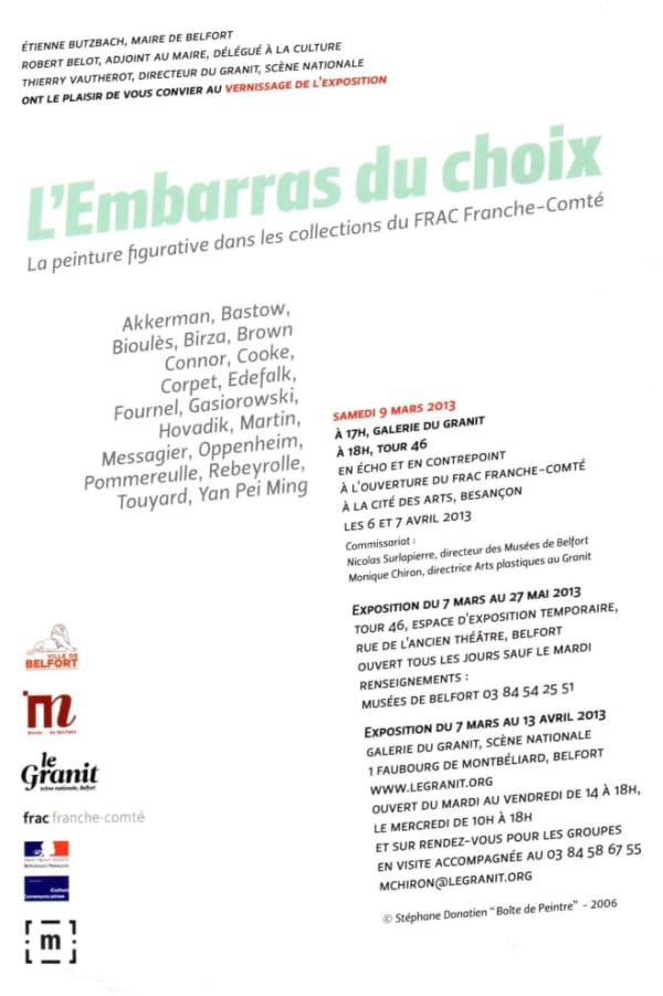 Michael Bastow, L'Embarras du choix