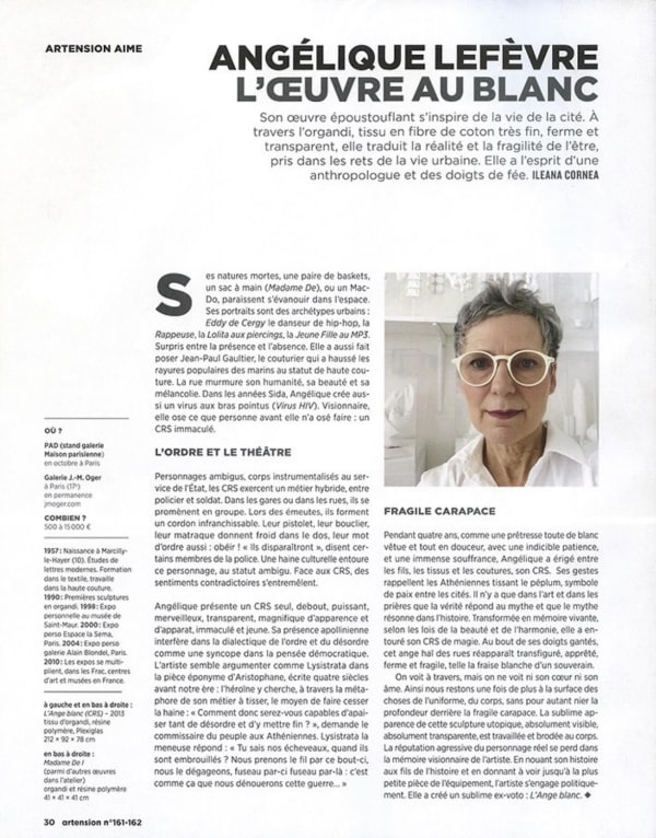 Angélique, Artension, 2020