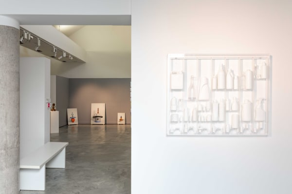 Angélique, composition des "Bidons", crédit photo Estelle Lutaud, courtesy Centre d'Art contemporain L'ar[T]senal