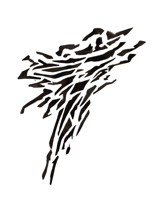 Stainless Steel on Glass, Coppia in danca tra le linee by Marco Di Piazza