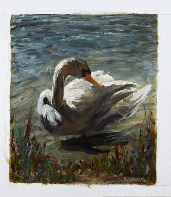 Hubert Schneebeli, Au fil de l'eau - Cynge 1, 2020