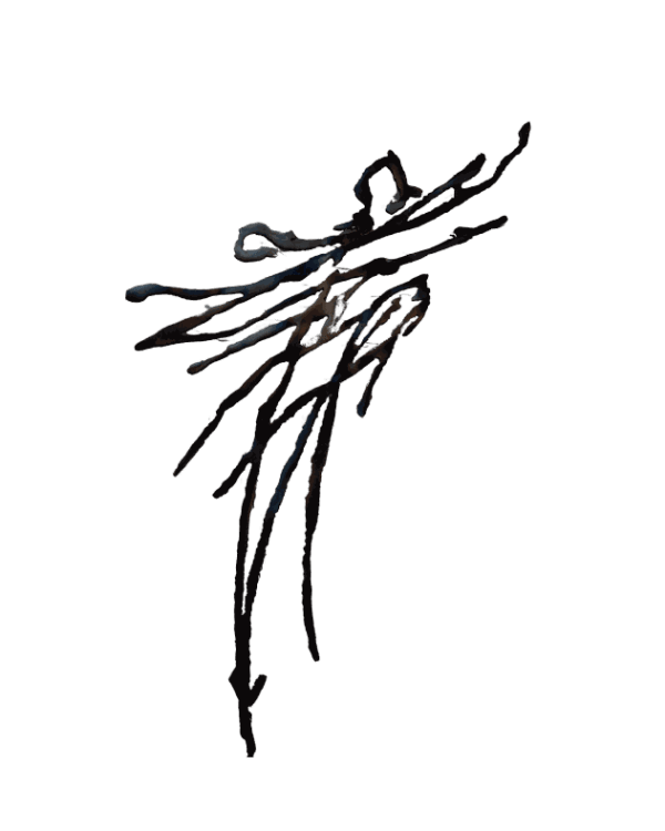 Stainless Steel on Glass, Due Figure, Slanico, by Marco Di Piazza