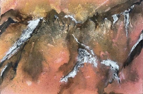 Bernard Garo, Torrential Lava, Dislocation Series, 2025