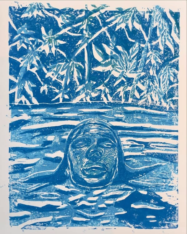 Chigozie Obi, Head Above Water II, 2024