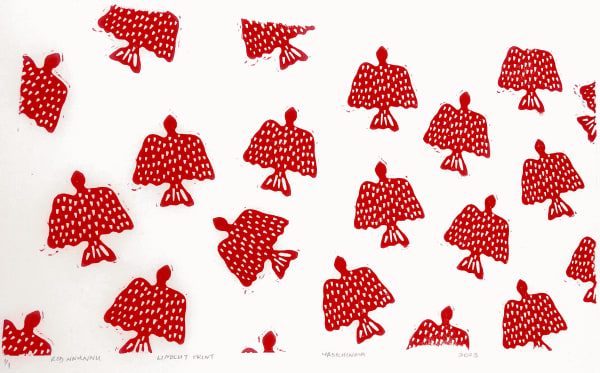 Yadichinma Ukoha-Kalu, Red Nnunu (Red Bird), 2023