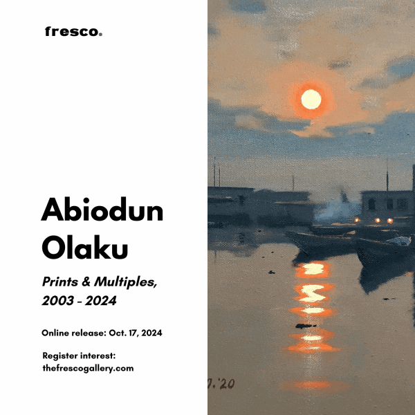 Abiodun Olaku: Prints & Multiples, 2003 - 2024 Presenting limited print editions of six paintings by Nigerian art master, Abiodun Olaku