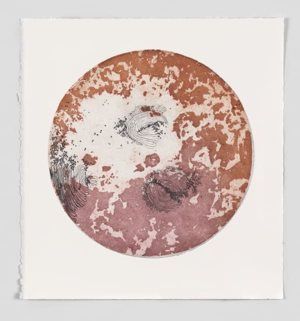 Sofía Fernández Díaz cuerpo, 2025 12 x 11.25 inches Intaglio on Rives BFK Variable edition of 20 Signed and dated...