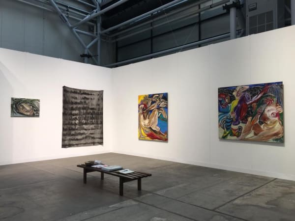 Installation view, SUNDAY Art Fair London 2017, Group show by Paul Beumer, Jacqueline de Jong and Wieske Wester