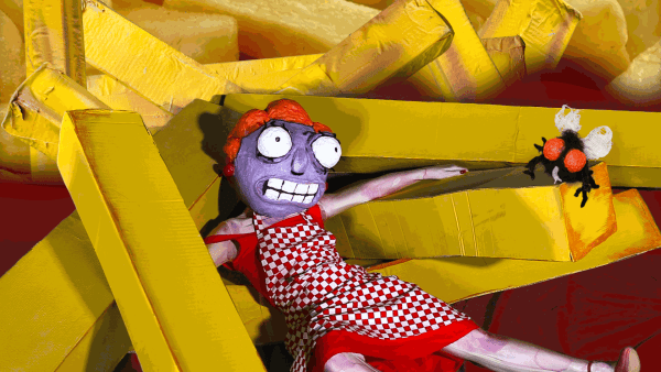 Puck Verkade at Biennale de l'Image Possible Chiroux Library, Liège, Belgium