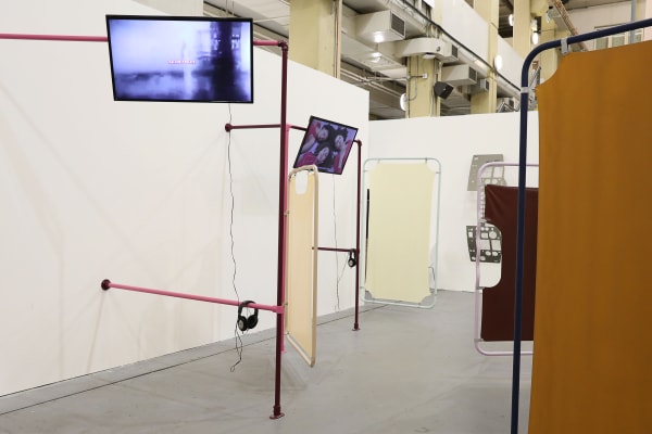 Installation view, SUNDAY Art Fair London 2017, Solo show by Puck Verkade