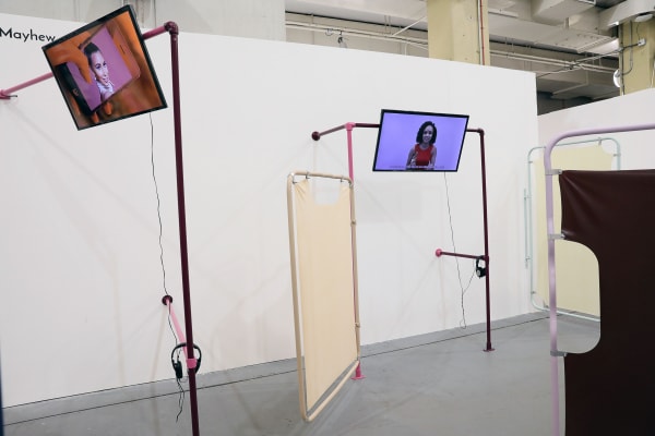 Installation view, SUNDAY Art Fair London 2017, Solo show by Puck Verkade