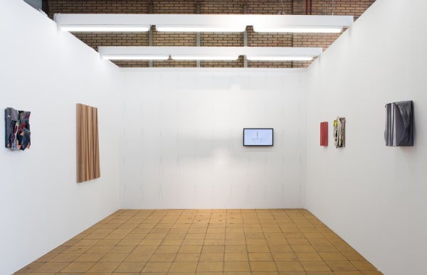Installation view, Art Rotterdam 2015, Solo booth by Joseph Montgomery