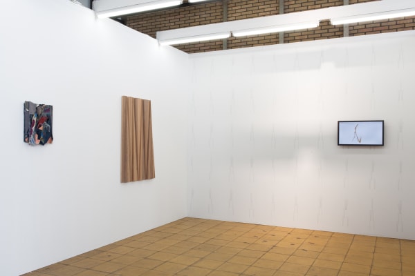 Installation view, Art Rotterdam 2015, Solo booth by Joseph Montgomery