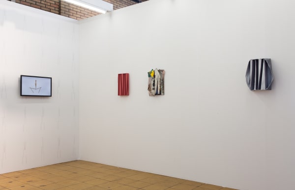 Installation view, Art Rotterdam 2015, Solo booth by Joseph Montgomery
