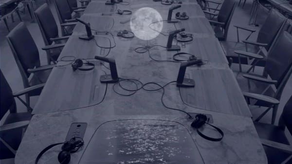 Jesse Chun, O dust. Still, Single channel video, 7:06 minutes, 2022 - 23