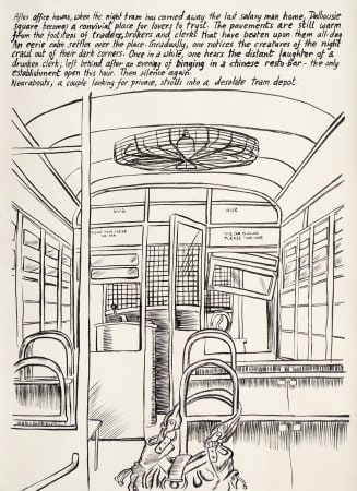 Sarnath Banerjee’s “Slow Stroll to the Edge of Town”