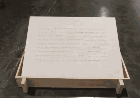 Raqs Media Collective, Please Do Not Touch the Work of Art, Edition of 5, 2006/2016