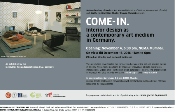 Shreyas Karle At The National Gallery Of Modern Art, Mumbai