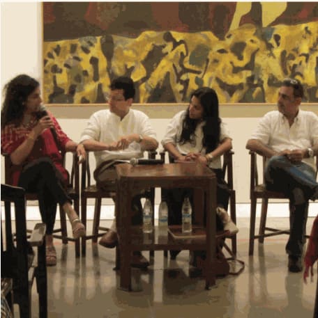 Shireen Gandhy, Sree Goswami And Dadiba Pundole In Conversation With Ranjit Hoskote.