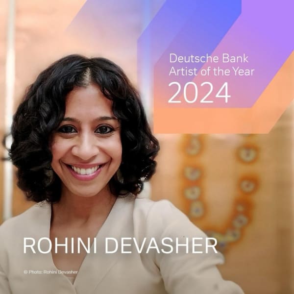 Rohini Devasher Awarded Deutsche Bank “Artist Of The Year” 2024
