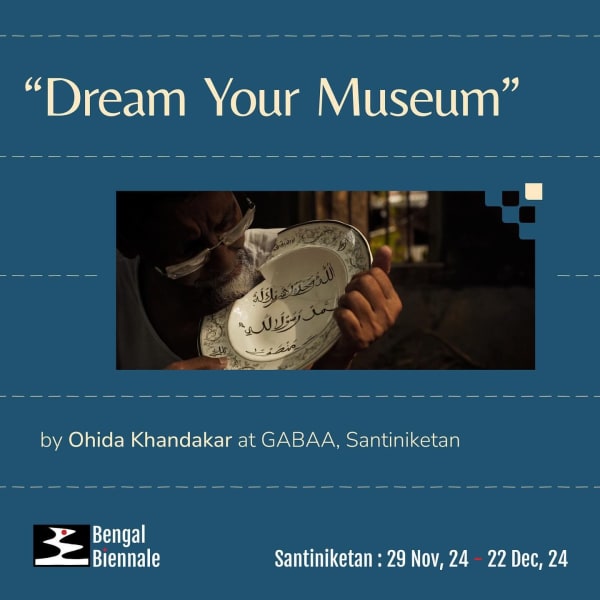 Khandakar Ohida at Bengal Biennale 2024