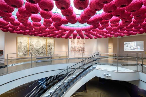 “Clapping with Stones: Art and Acts of Resistance,” the Rubin Museum of Art, installation view; photo: Filip Wolak (courtesy of the Rubin Museum of Art)