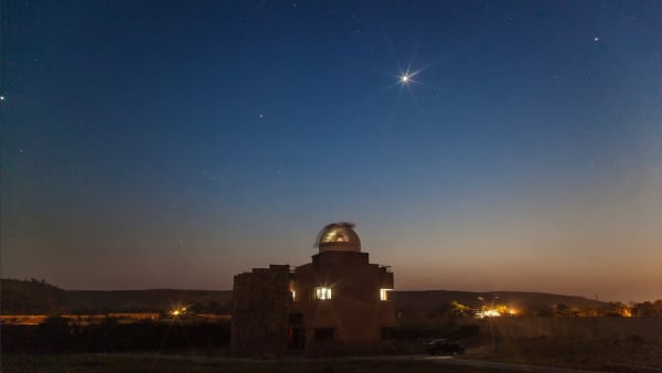 The Sagar Observatory, at the Sagar School, Alwar Rajasthan, image credit Ajay Talwar