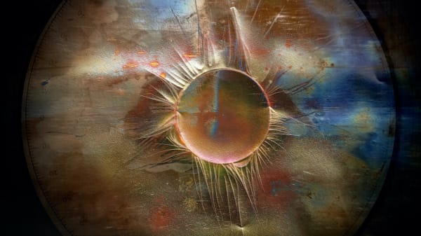 ROHINI DEVASHER’s One Hundred Thousand Suns, 2023, four-channel synced video installation, UHD, color, 5.1 sound, 25 min. Courtesy Dr Bhau Daji Lad Museum, Mumbai.