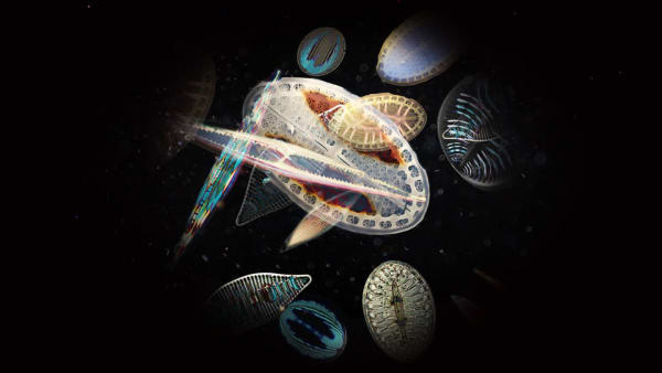 Glasshouse Deep by Rohini Devasher showcased at Project 88. Image: Courtesy of Mumbai Gallery Weekend 2023