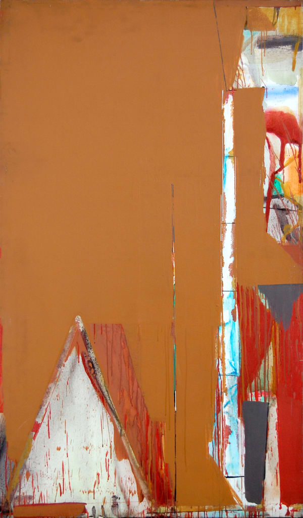 Prabhakar Kolte, Untitled, Acrylic on canvas, 42 x 72 inches, 2006