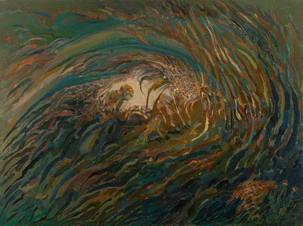 Amitesh Shrivastava, Right Light, Oil on canvas , 36 x 48 inches, 2021