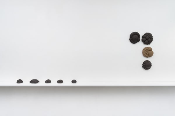 Installation view, Ideas in Hand: contemporary sculptural ceramics, 2025. Photo by Docqment